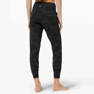 LULULEMON Align Joggers Pants Nulu Hi-Rise Stretch Camo Deep Coal Womens 2 x 29"